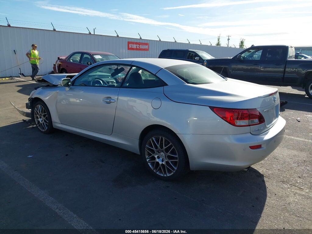 JTHFE2C24A2502325 2010 LEXUS IS 350C photo no. 3