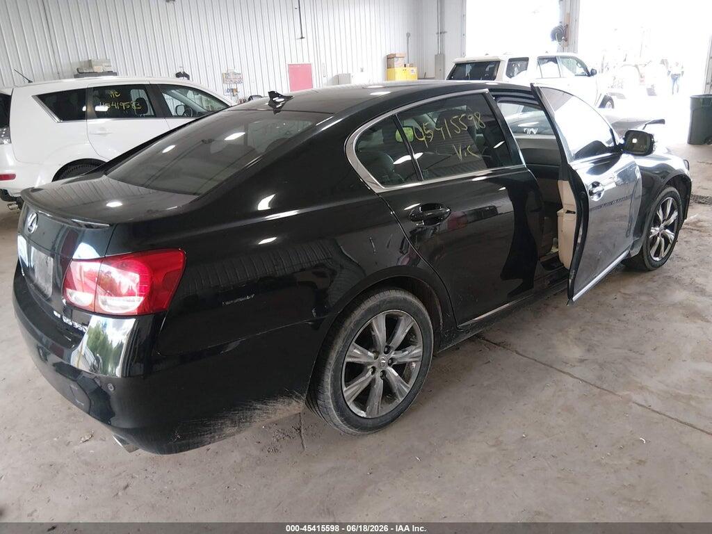 JTHCE96S980017658 2008 LEXUS GS 350 photo no. 4