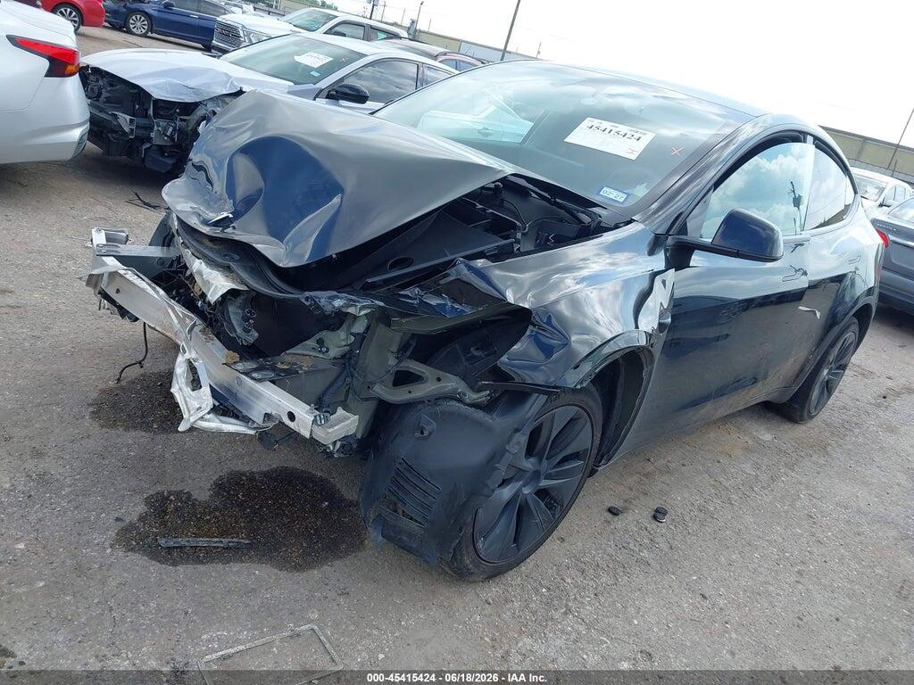 7SAYGDEE0SA365907 2025 TESLA MODEL Y photo no. 2