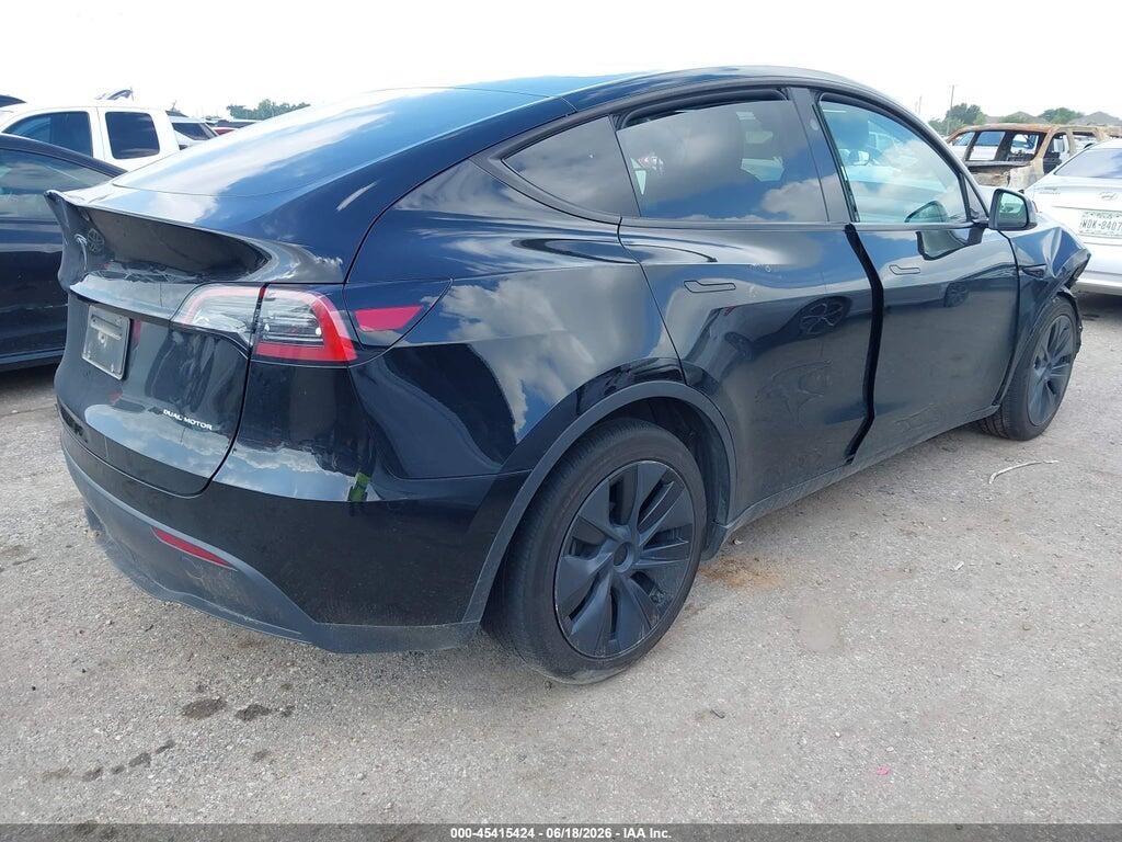 7SAYGDEE0SA365907 2025 TESLA MODEL Y photo no. 4