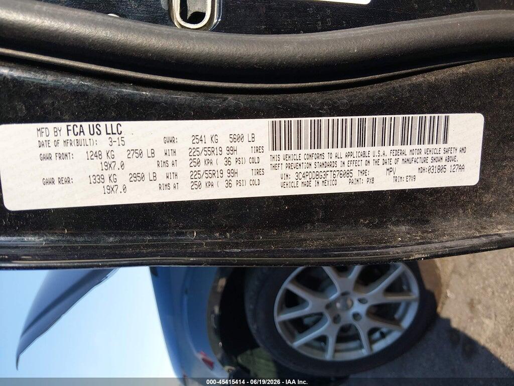 3C4PDDBG3FT676085 2015 DODGE JOURNEY photo no. 9