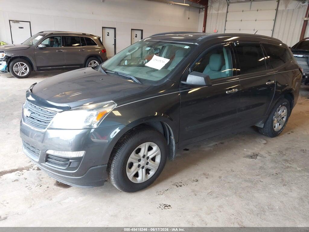 1GNKVFED6DJ138481 2013 CHEVROLET TRAVERSE photo no. 2