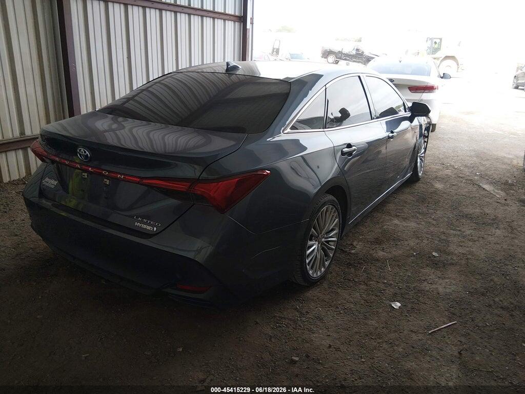 4T1D21FB3LU018981 2020 TOYOTA AVALON HYBRID photo no. 4