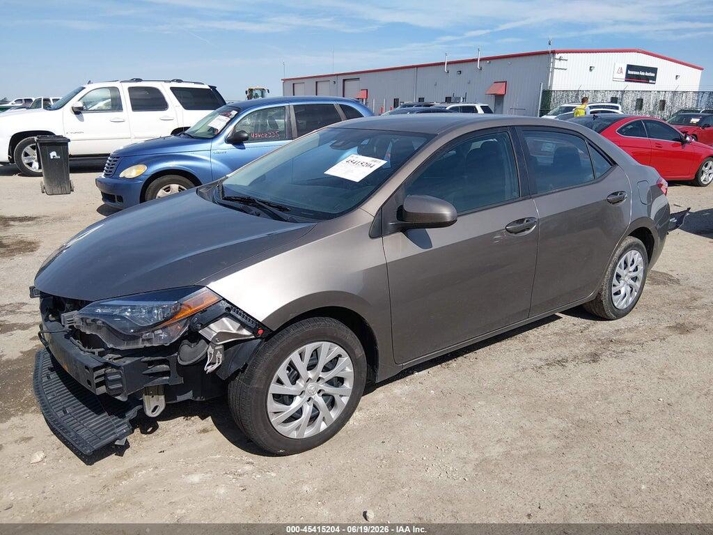 5YFBURHE5KP874256 2019 TOYOTA COROLLA photo no. 2