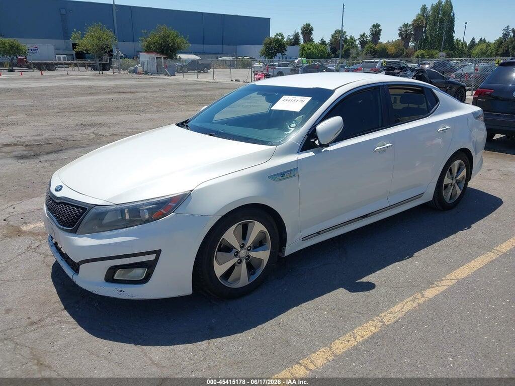 KNAGN4AD9F5081078 2015 KIA OPTIMA HYBRID photo no. 2