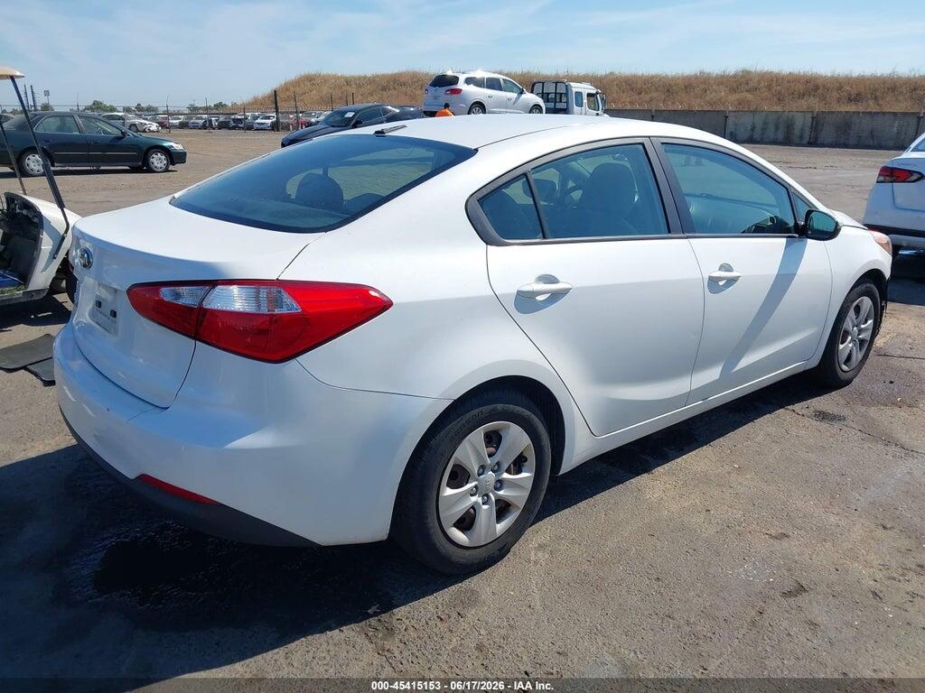 KNAFX4A67F5291623 2015 KIA FORTE photo no. 4