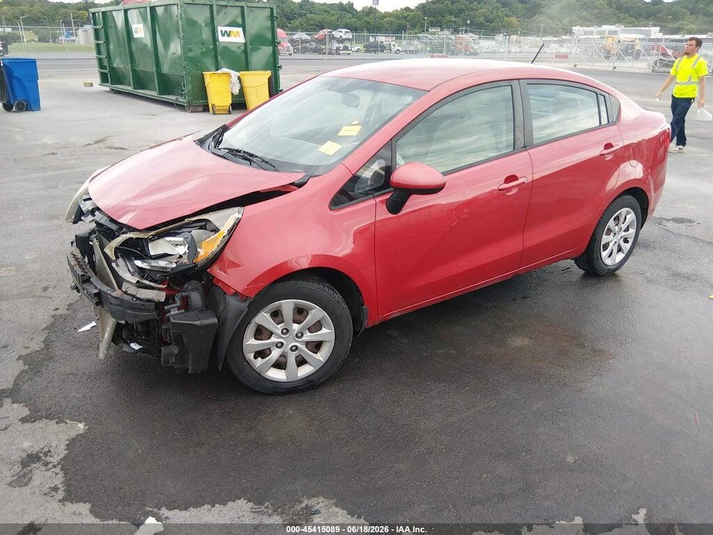 KNADM4A3XD6211888 2013 KIA RIO photo no. 2