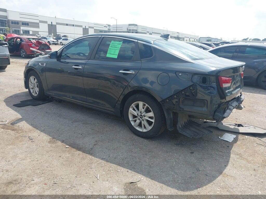 KNAGT4L32G5084397 2016 KIA OPTIMA photo no. 3