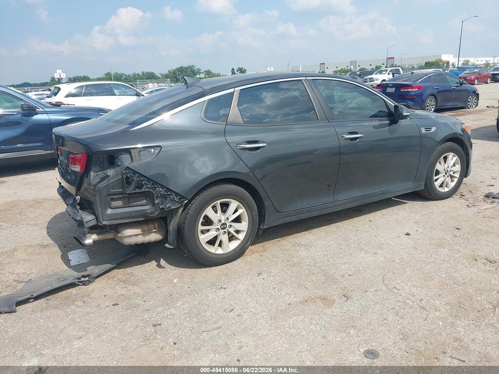 KNAGT4L32G5084397 2016 KIA OPTIMA photo no. 4