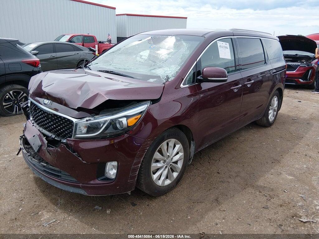 KNDMC5C12H6255641 2017 KIA SEDONA photo no. 2