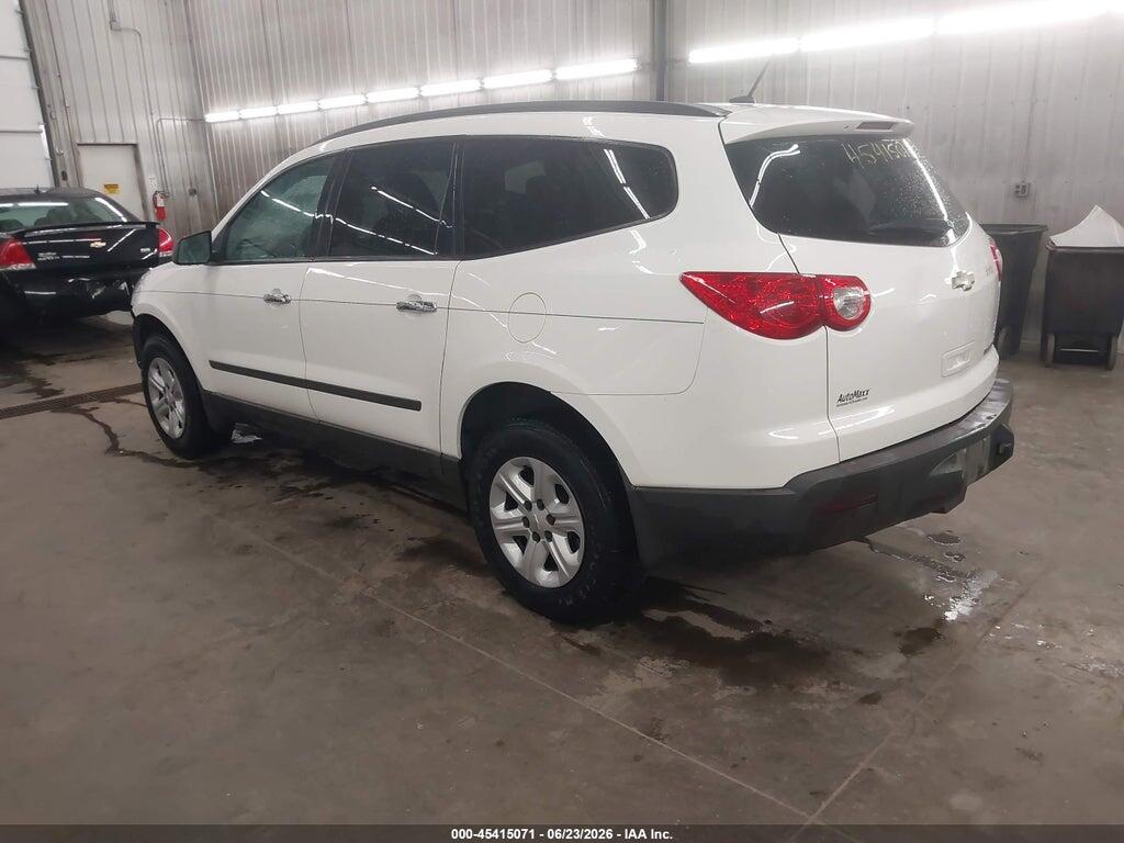1GNKRFED3CJ156813 2012 CHEVROLET TRAVERSE photo no. 3