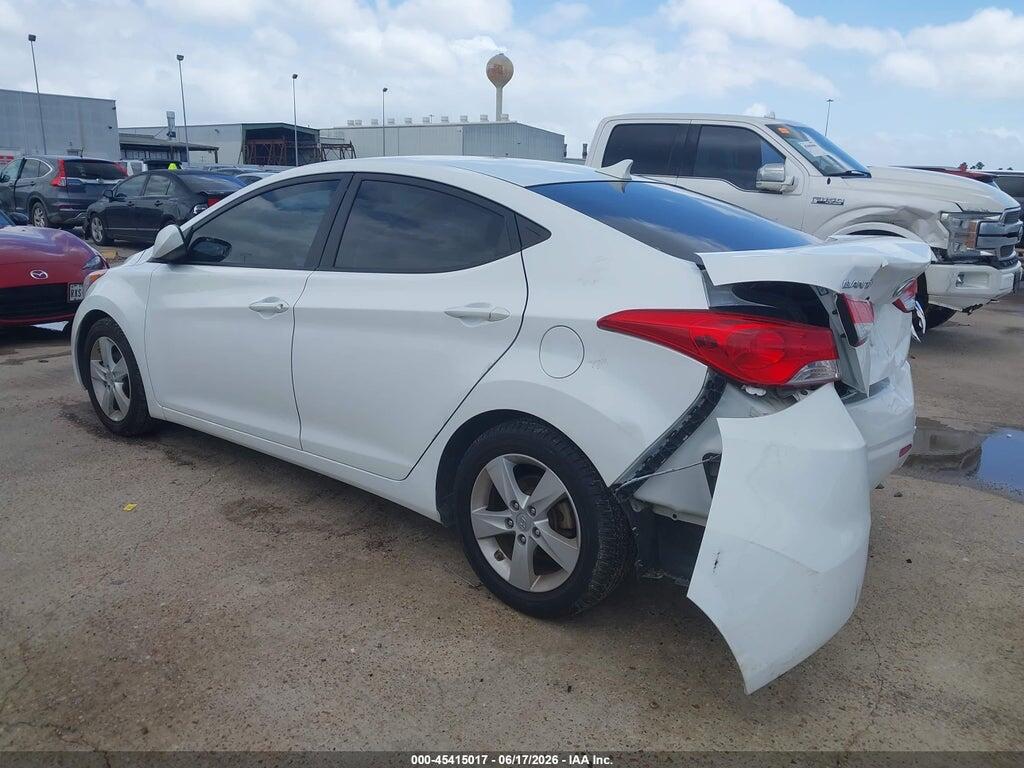 5NPDH4AEXDH227524 2013 HYUNDAI ELANTRA photo no. 3