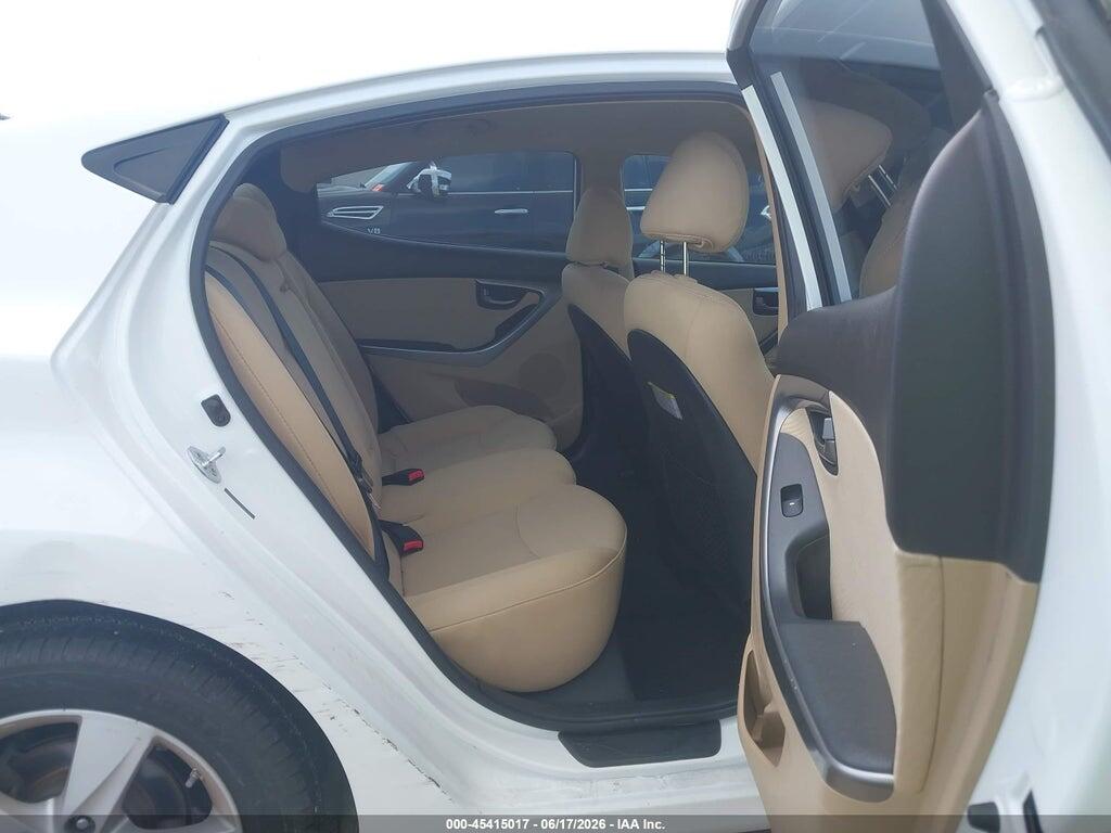 5NPDH4AEXDH227524 2013 HYUNDAI ELANTRA photo no. 8