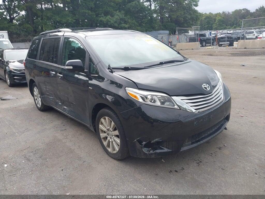 5TDDZ3DC5HS166021 2017 TOYOTA SIENNA photo no. 1