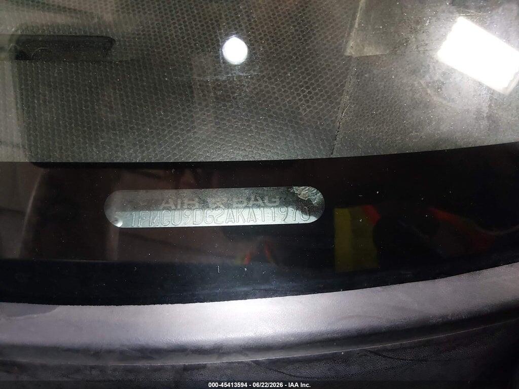 1FMCU9DG2AKA11970 2010 FORD ESCAPE photo no. 9