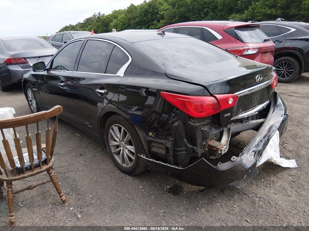 JN1BV7ARXFM391839 2015 INFINITI Q50 photo no. 3