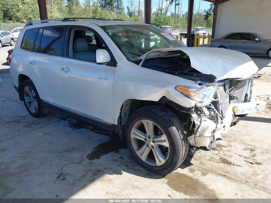 5TDDK3EH4CS163327 2012 TOYOTA HIGHLANDER photo no. 1