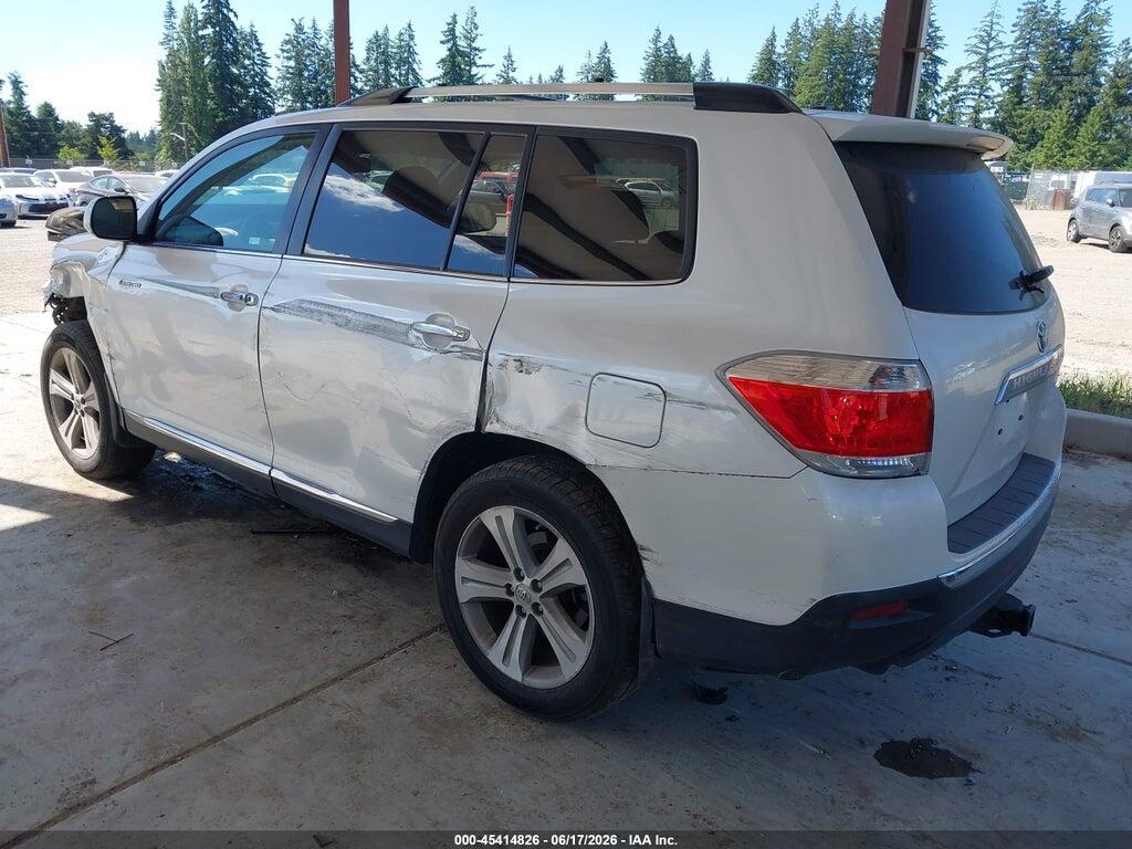 5TDDK3EH4CS163327 2012 TOYOTA HIGHLANDER photo no. 3