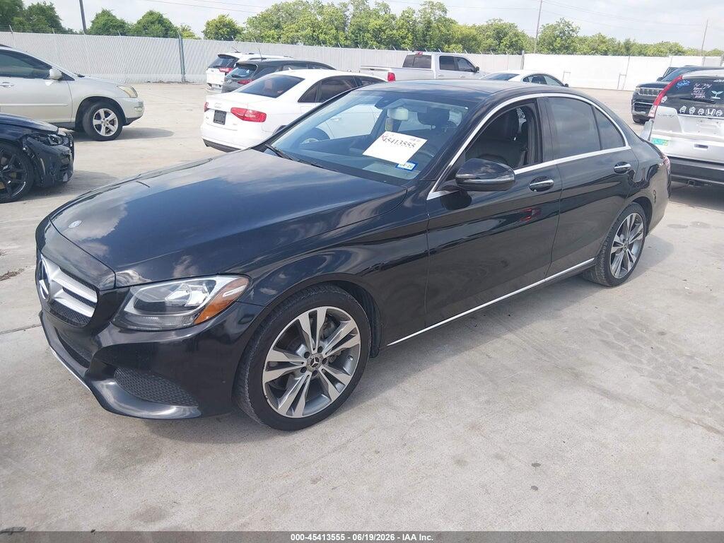 55SWF4JB2HU220459 2017 MERCEDES-BENZ C 300 photo no. 2
