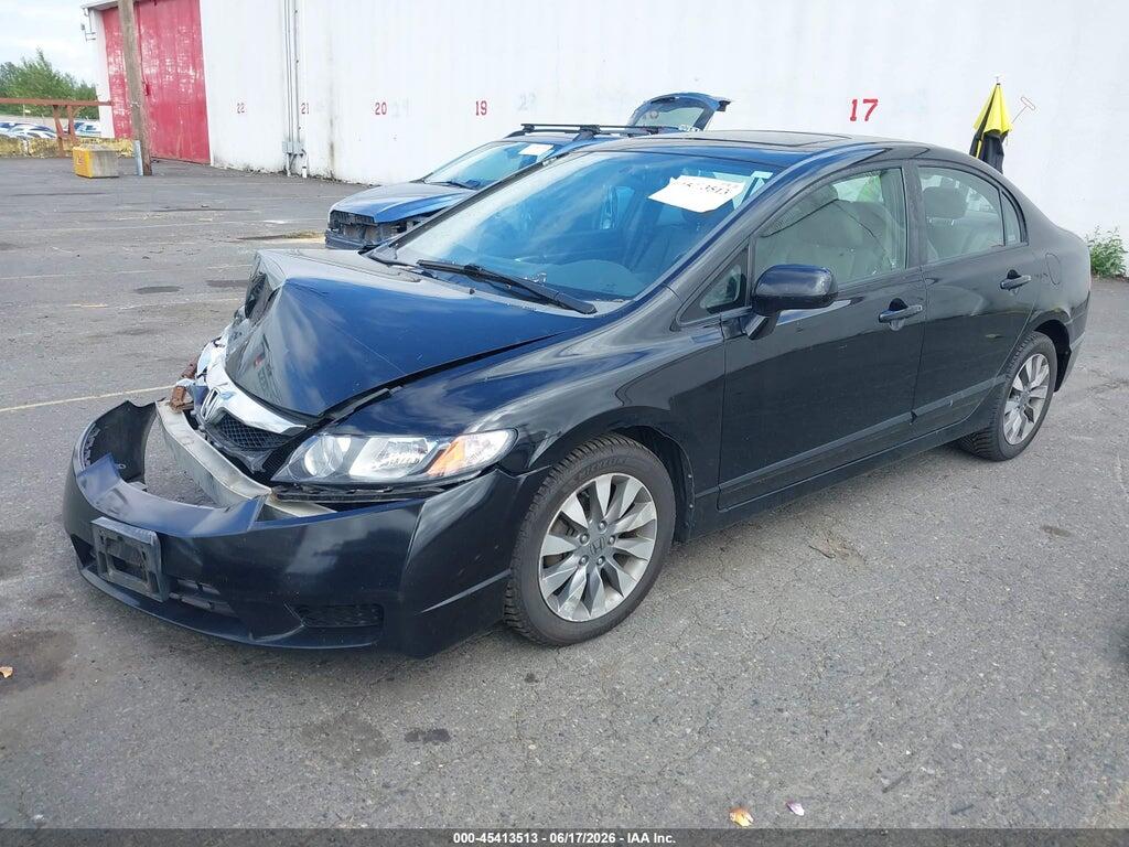 19XFA16979E001119 2009 HONDA CIVIC photo no. 2