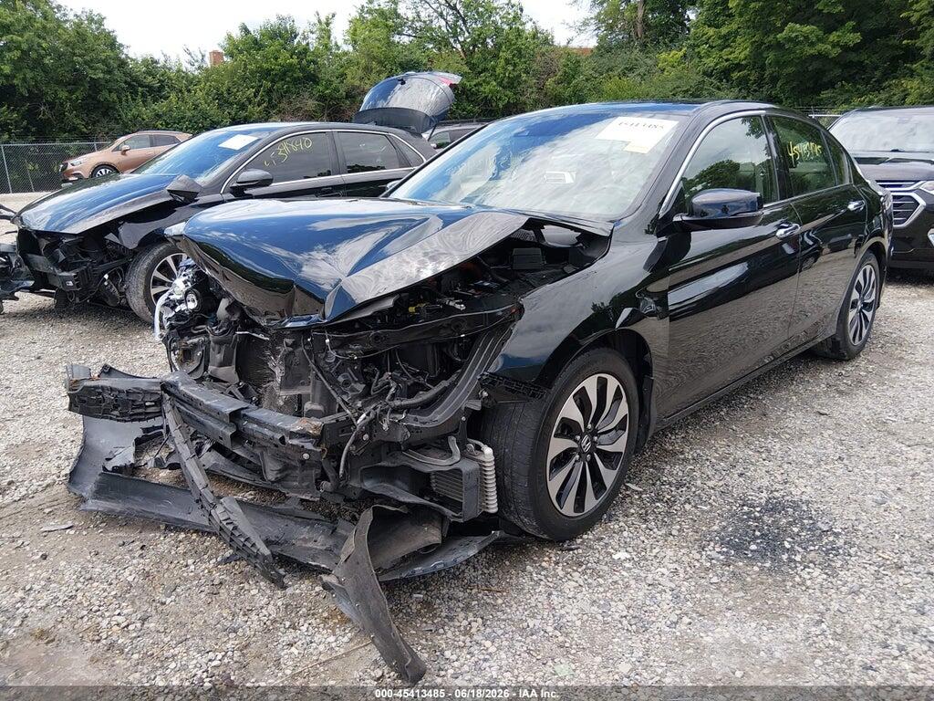 JHMCR6F55HC004580 2017 HONDA ACCORD HYBRID photo no. 2