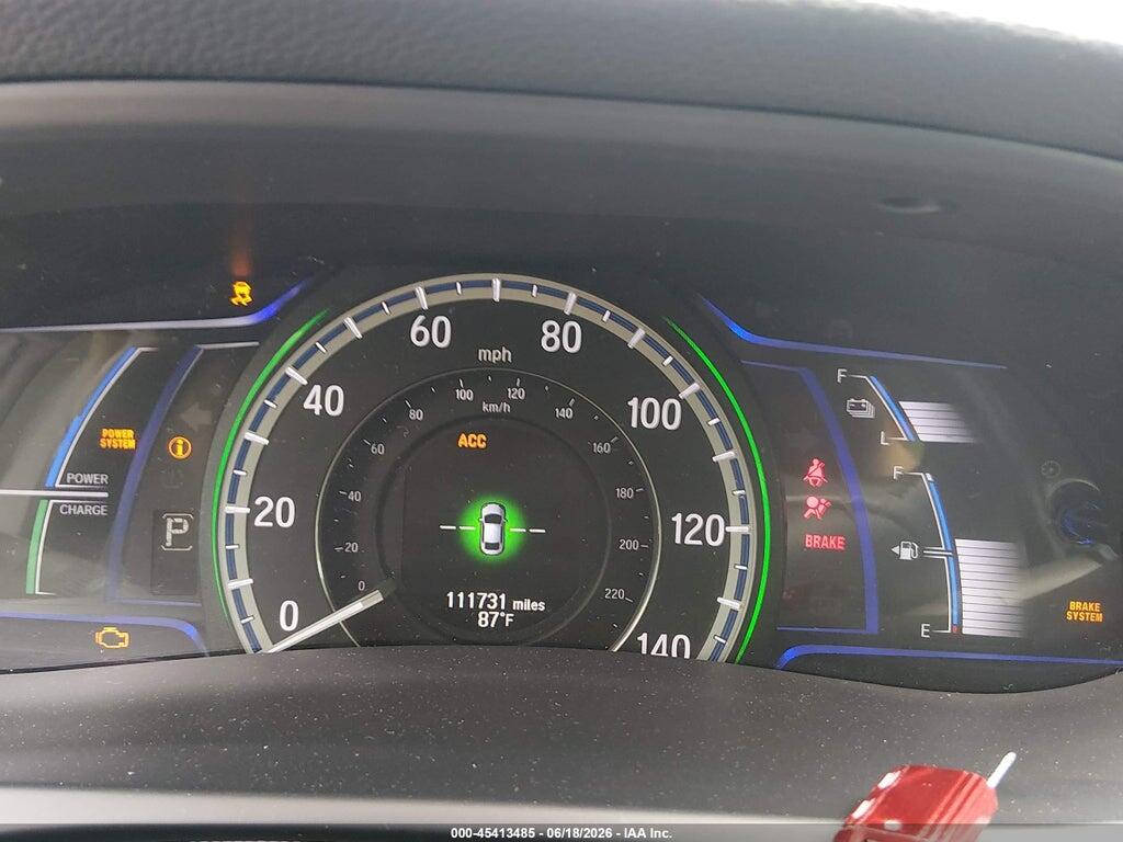 JHMCR6F55HC004580 2017 HONDA ACCORD HYBRID photo no. 7