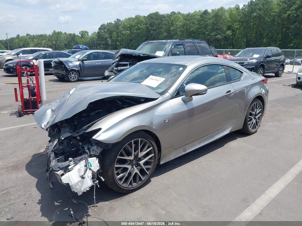 JTHHA5BC3H5006733 2017 LEXUS RC 200T photo no. 2