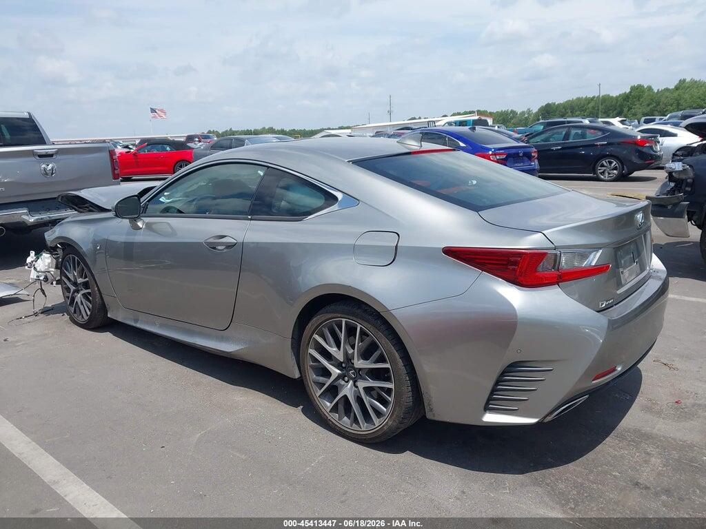 JTHHA5BC3H5006733 2017 LEXUS RC 200T photo no. 3