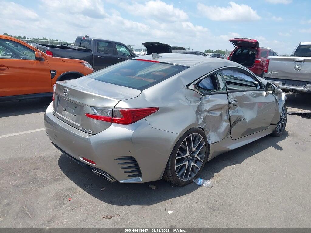 JTHHA5BC3H5006733 2017 LEXUS RC 200T photo no. 4