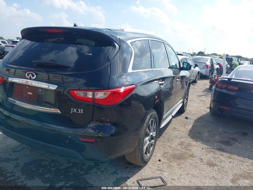5N1AL0MNXDC325322 2013 INFINITI JX35 photo no. 4