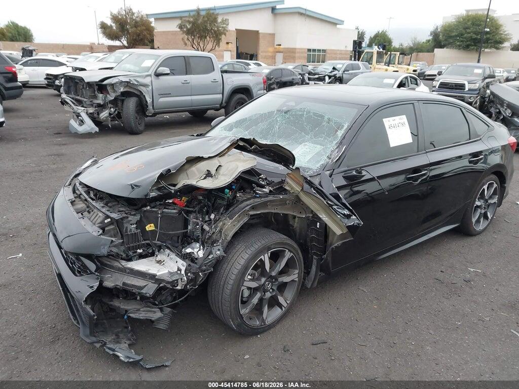 2HGFE4F8XSH343317 2025 HONDA CIVIC HYBRID photo no. 2