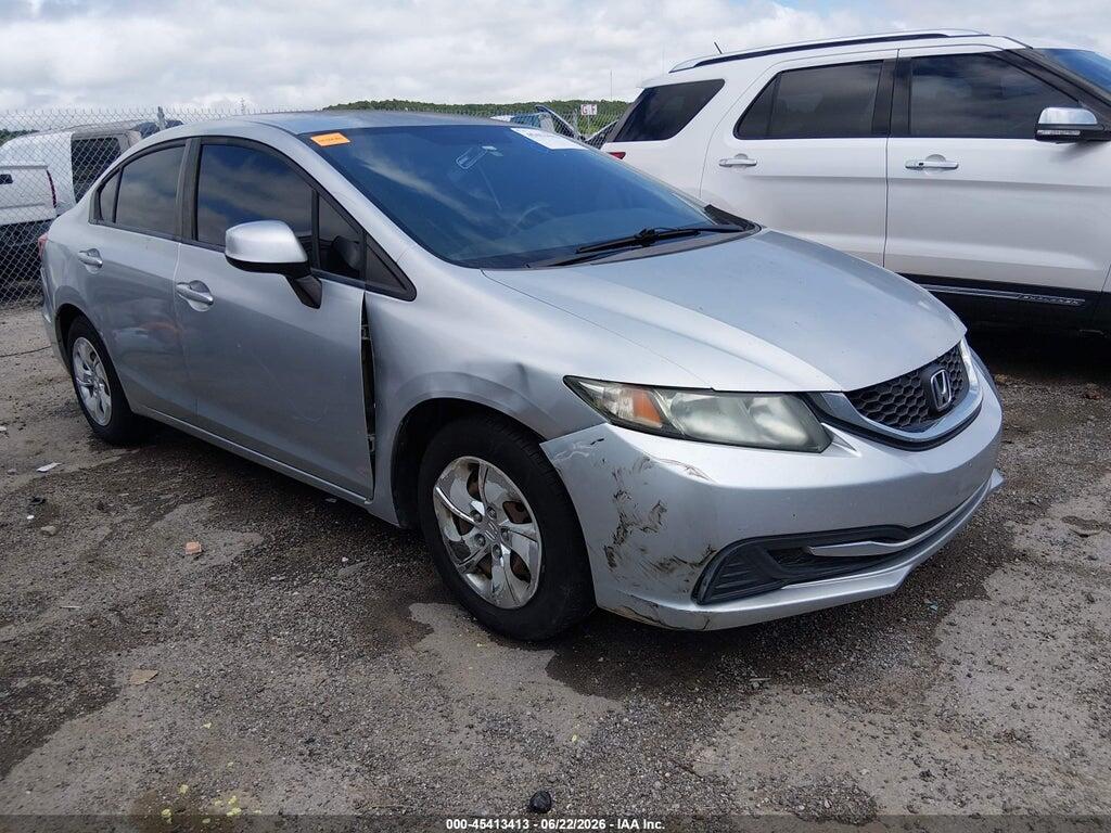2HGFB2F52DH551262 2013 HONDA CIVIC photo no. 1