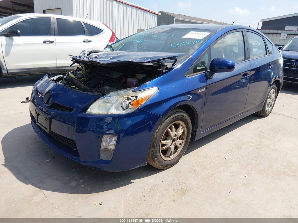 JTDKN3DU7A1106658 2010 TOYOTA PRIUS photo no. 2