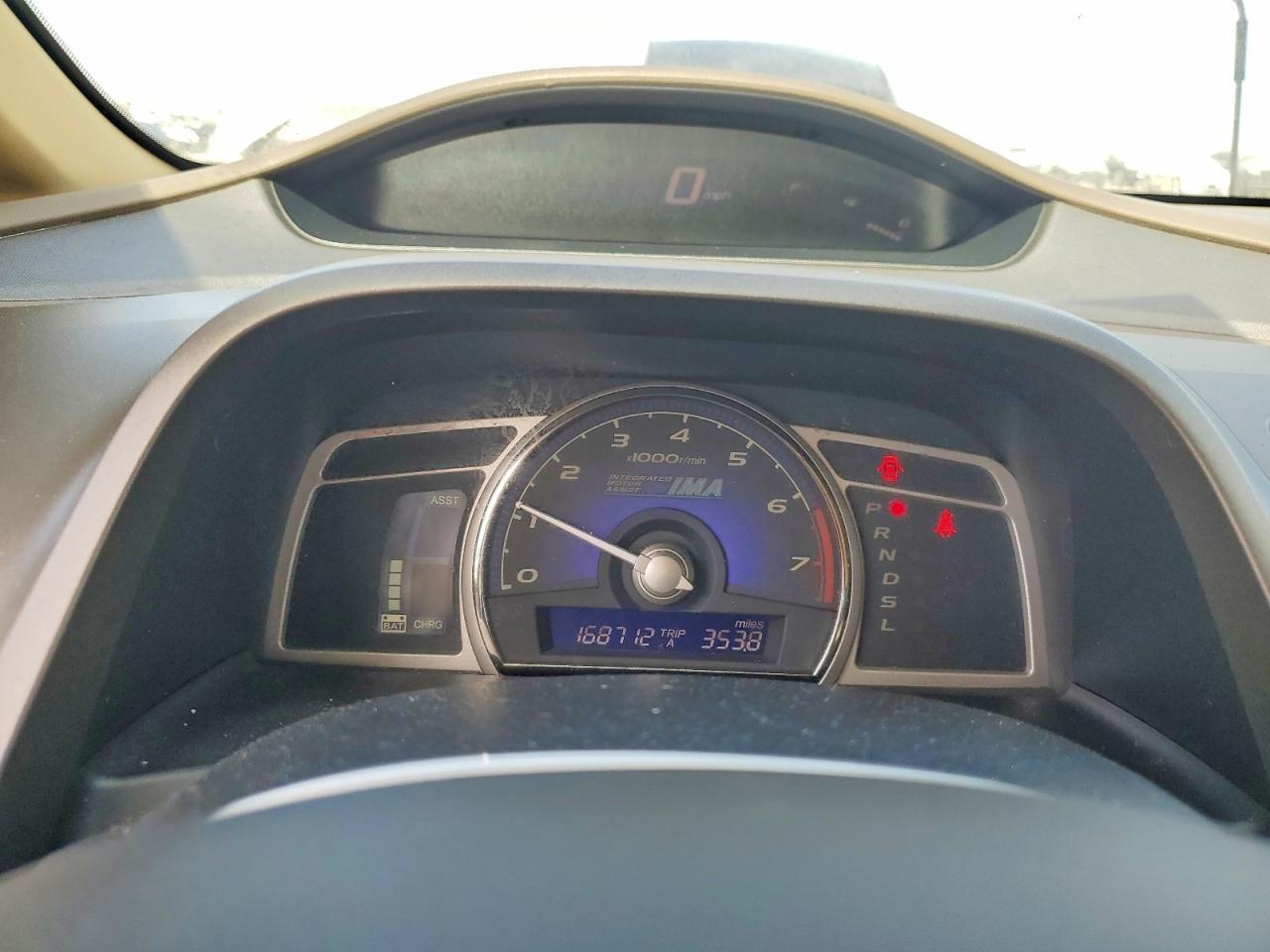 2007 HONDA CIVIC HYBRID — Фото 9 из 12