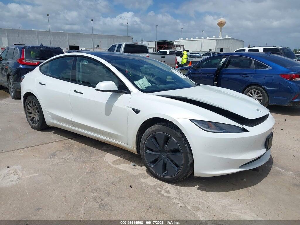 5YJ3E1EA9SF005613 2025 TESLA MODEL 3 photo no. 1