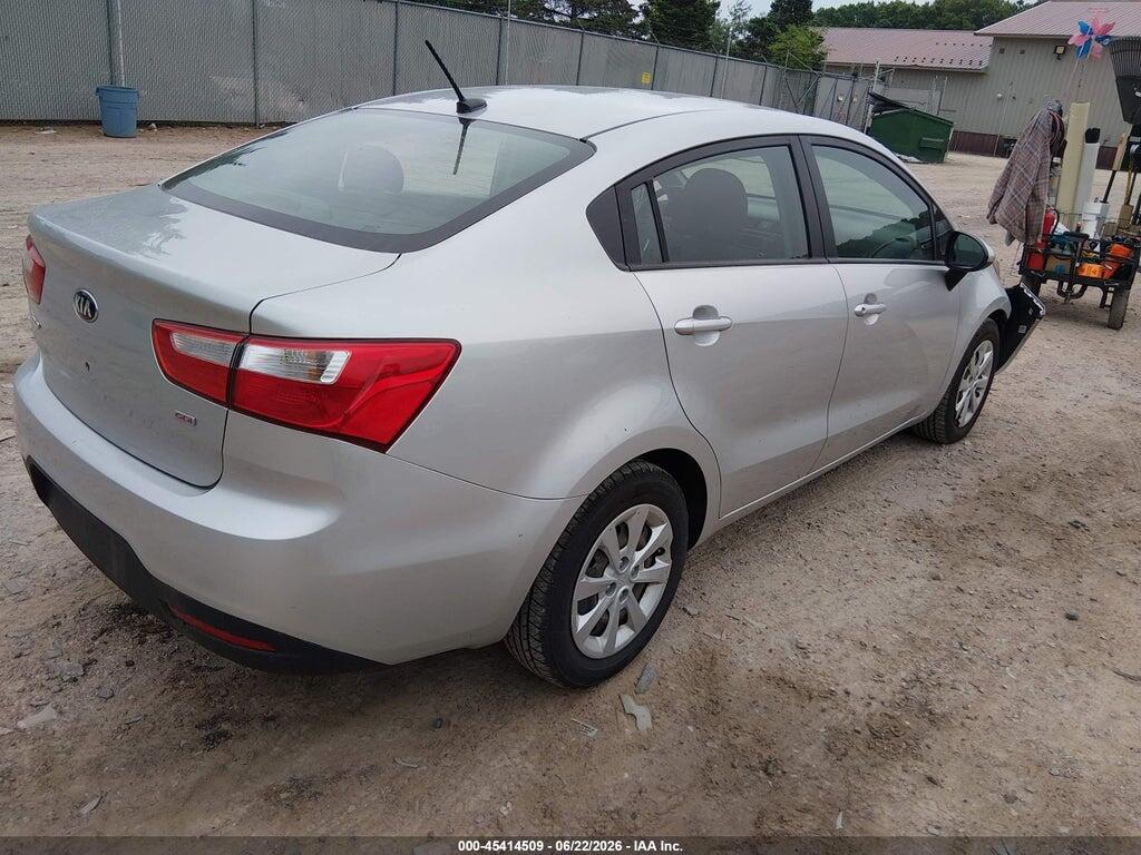 KNADM4A3XD6308492 2013 KIA RIO photo no. 4