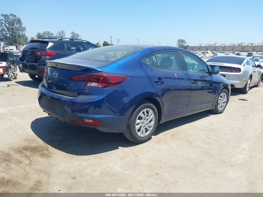 5NPD74LF4LH509889 2020 HYUNDAI ELANTRA photo no. 4