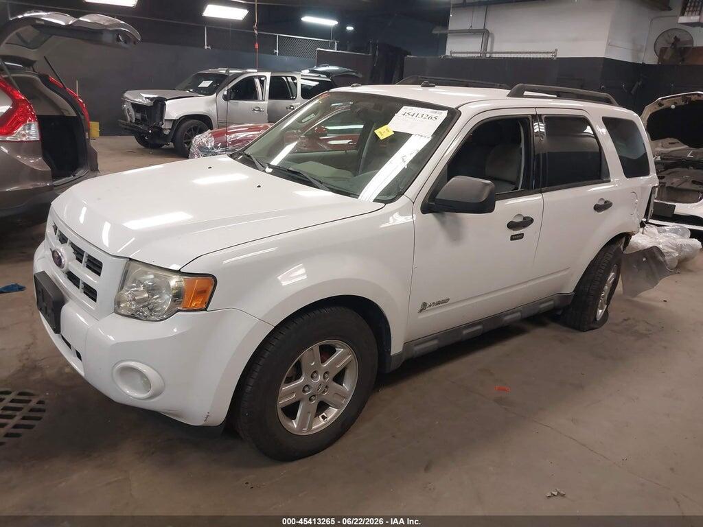 1FMCU5K36AKD40583 2010 FORD ESCAPE HYBRID photo no. 2