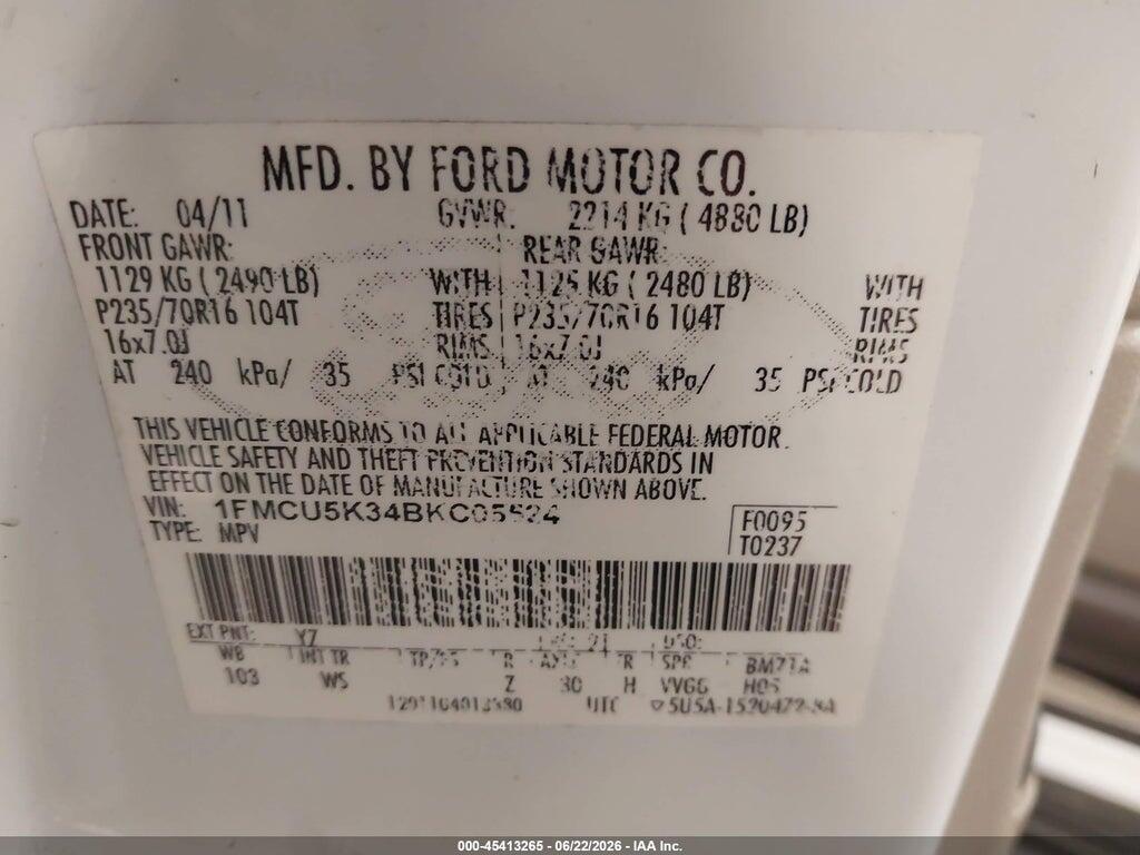 1FMCU5K36AKD40583 2010 FORD ESCAPE HYBRID photo no. 9