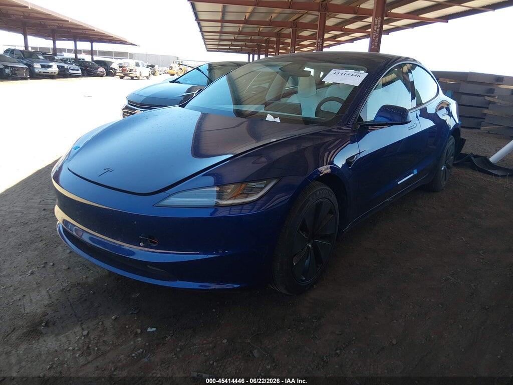 5YJ3E1EA6TF121952 2026 TESLA MODEL 3 photo no. 2