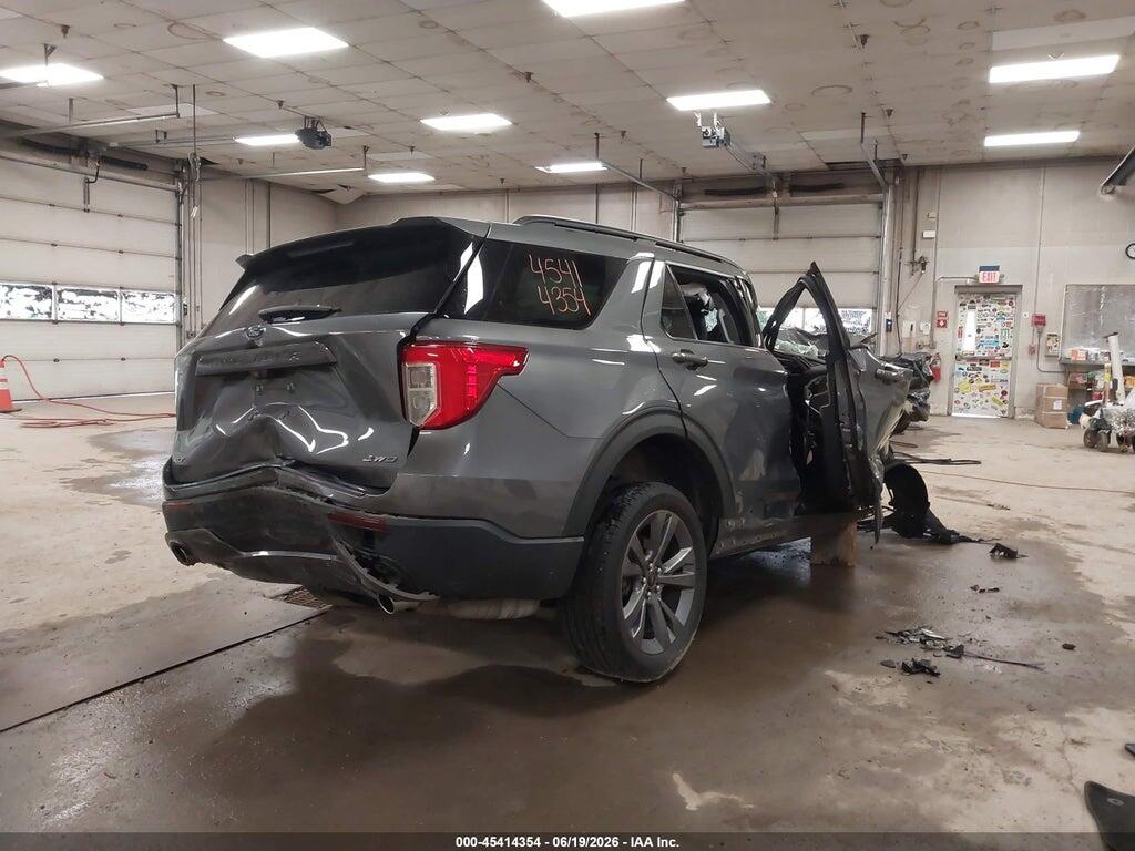 1FMSK8DH2MGC26597 2021 FORD EXPLORER photo no. 4