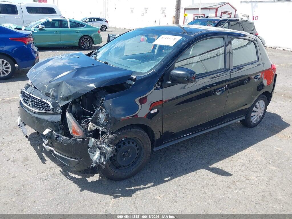 ML32A3HJ4HH020272 2017 MITSUBISHI MIRAGE photo no. 2