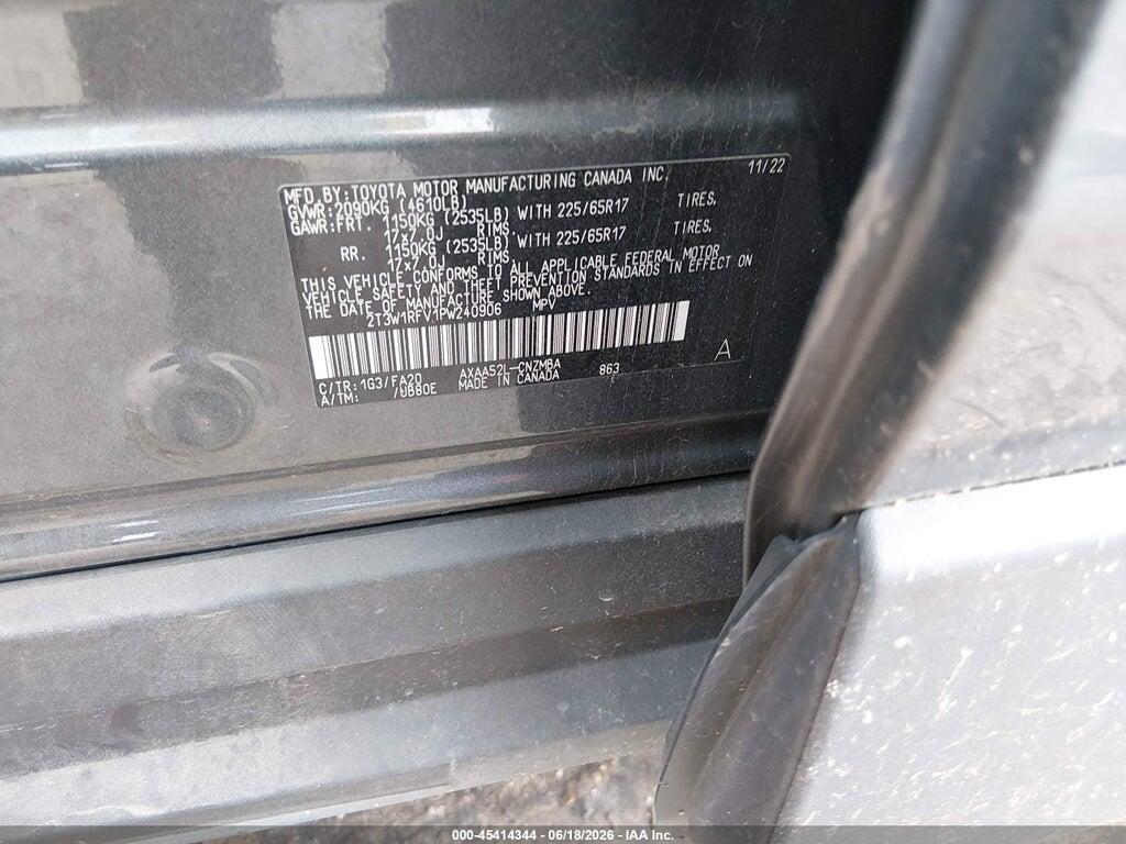 2T3W1RFV1PW240906 2023 TOYOTA RAV4 photo no. 9