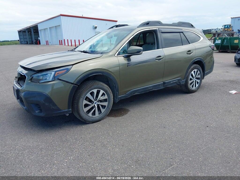 4S4BTACC4M3118726 2021 SUBARU OUTBACK photo no. 2