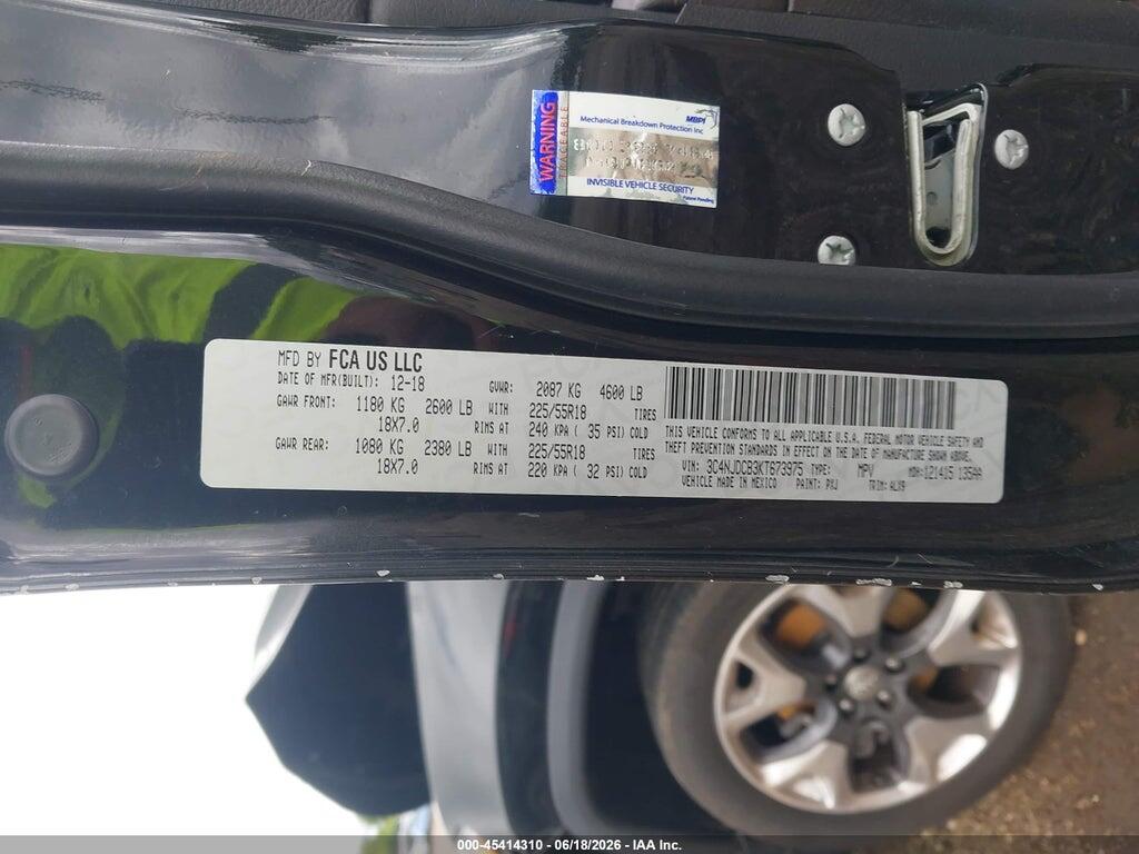 3C4NJDCB3KT673975 2019 JEEP COMPASS photo no. 9