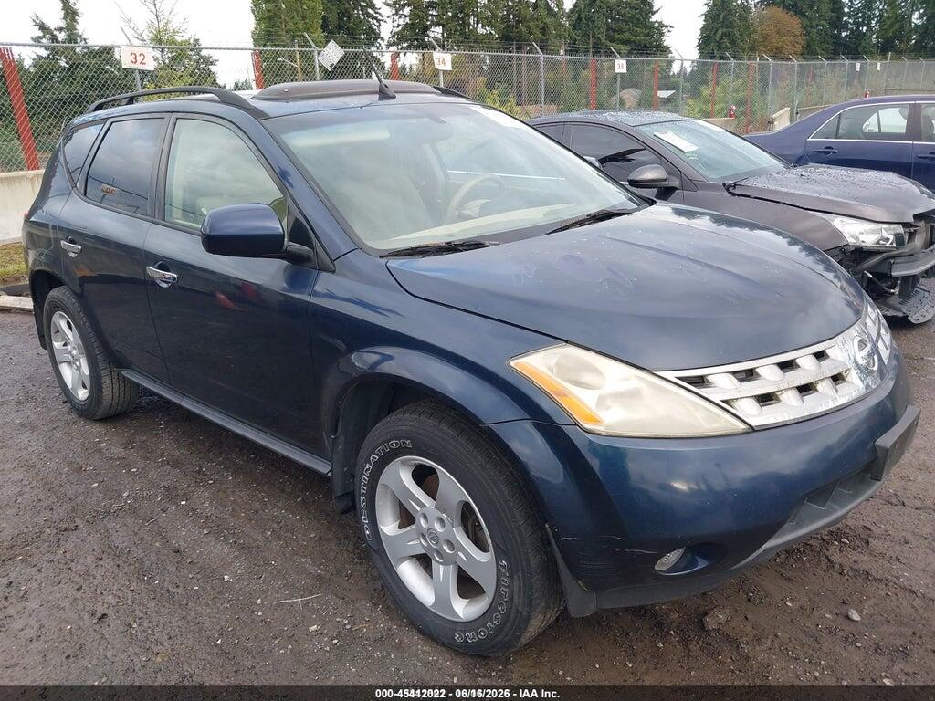 JN8AZ08TX5W312523 2005 NISSAN MURANO photo no. 1