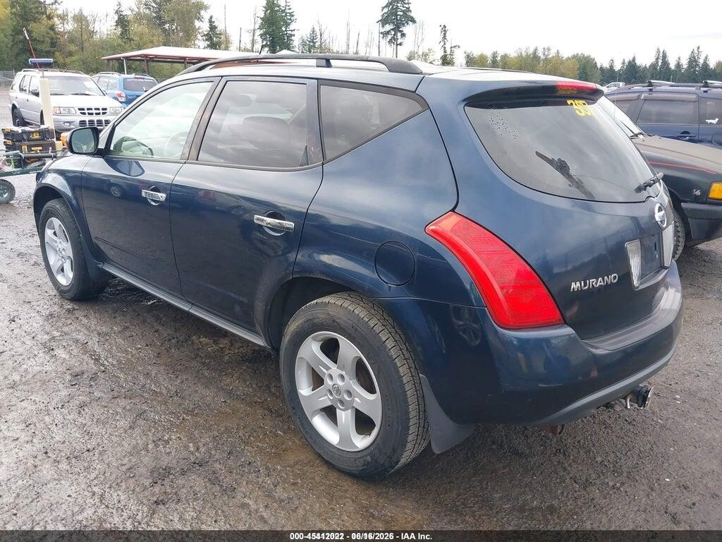 JN8AZ08TX5W312523 2005 NISSAN MURANO photo no. 3