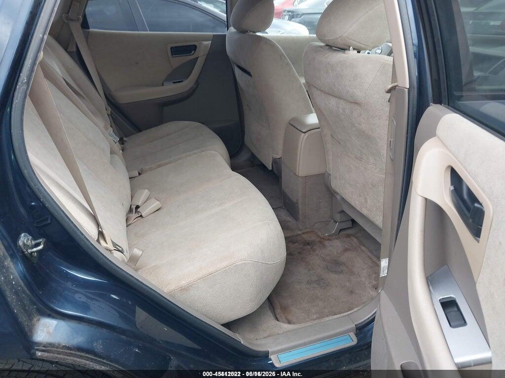 JN8AZ08TX5W312523 2005 NISSAN MURANO photo no. 8