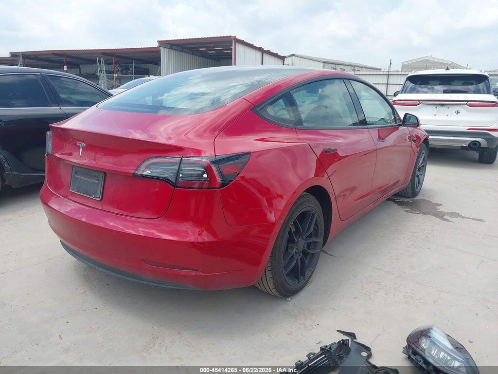 5YJ3E1EA1PF685529 2023 TESLA MODEL 3 photo no. 4