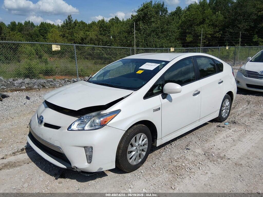 JTDKN3DP9E3050470 2014 TOYOTA PRIUS PLUG-IN photo no. 2